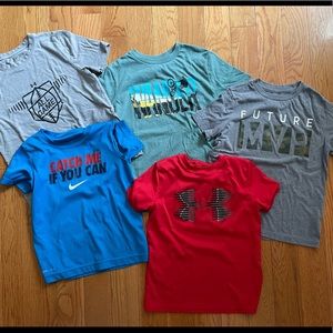 Boys size 7/8 tee shirts GUC